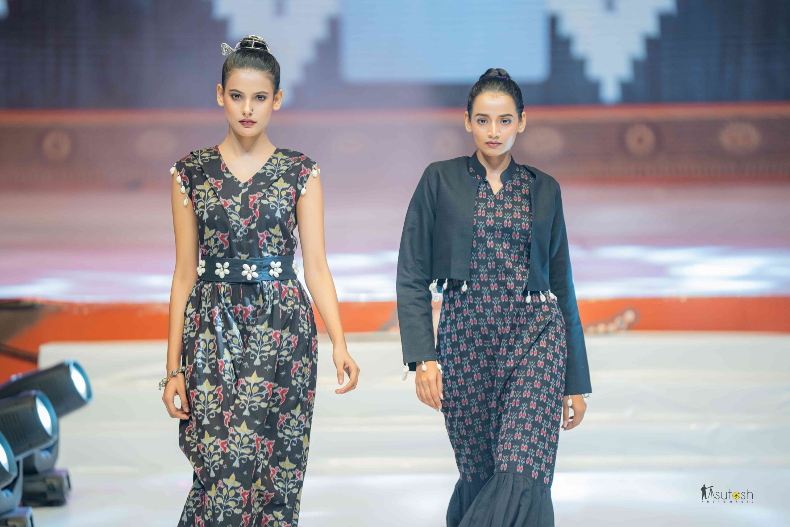 fashion design garments and showcase 