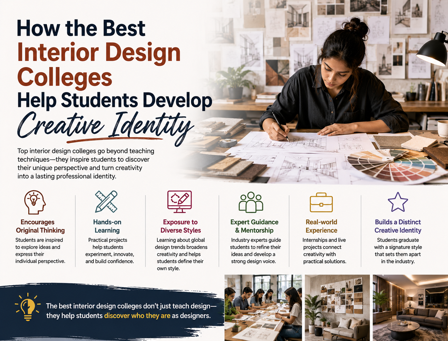 How the Best Interior Design Colleges Help Students Develop Creative Identity