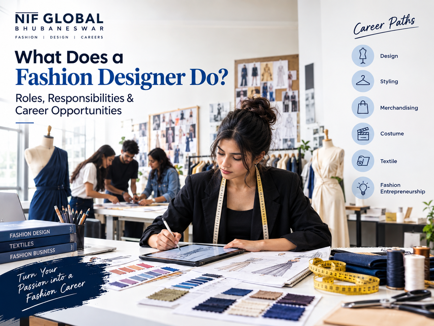 What Does a Fashion Designer Do? Roles, Responsibilities & Career Opportunities